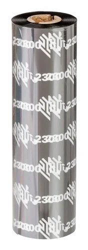 RIBBON 2300 WAX 83MM 300 METERS C-25MM BOX OF 12 - 02300BK08330